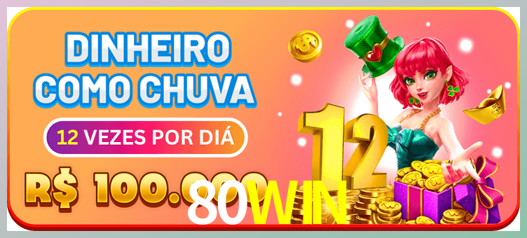 Aplicativo móvel 80WIN para iOS e Android
