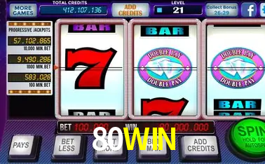 80WIN Processo de inscrição