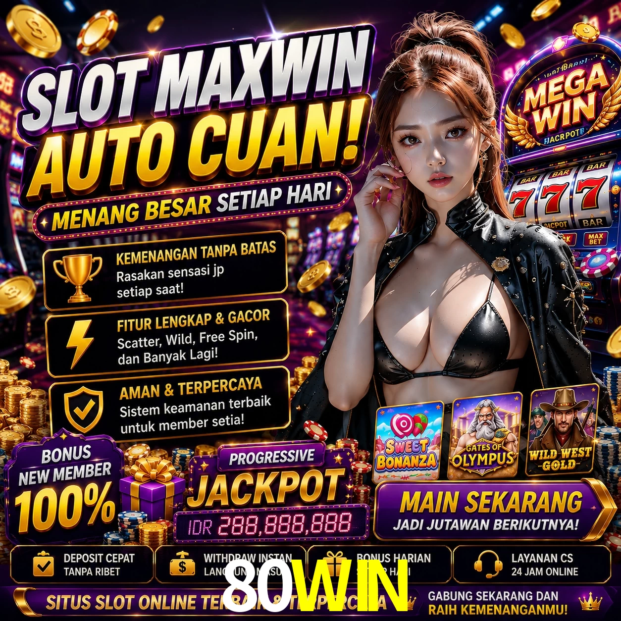 Programa VIP 80WIN - benefícios exclusivos