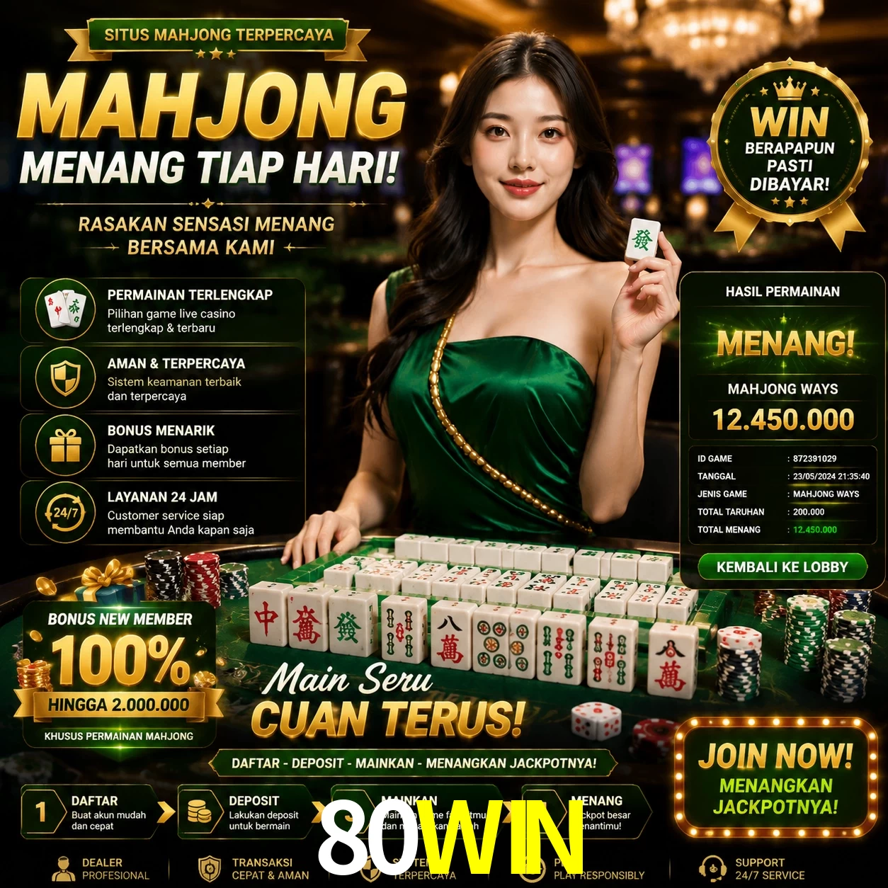 Cashback VIP 80WIN - reembolso semanal